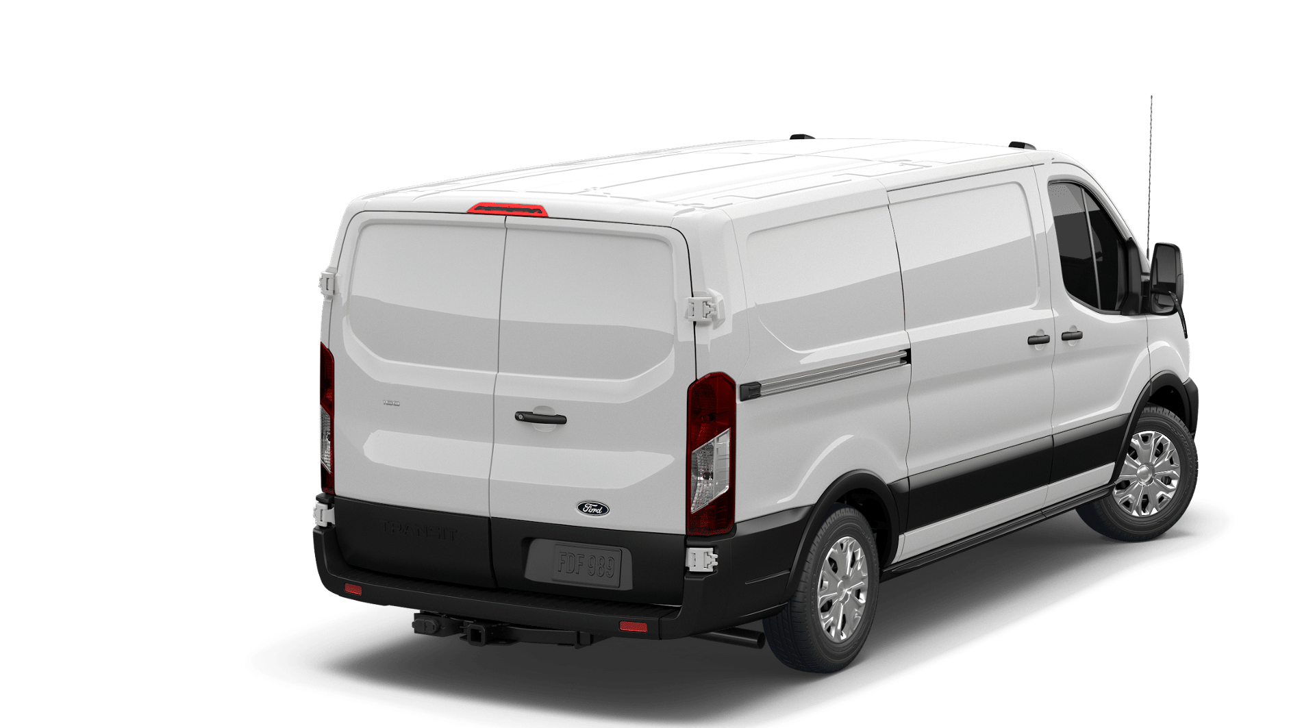 Oxford White 2027 Ford Transit Cargo Van Rear-Wheel Drive 