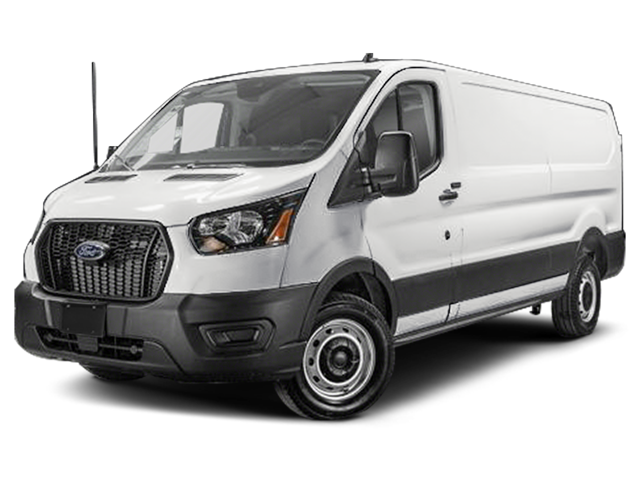Oxford White 2027 Ford Transit Cargo Van Rear-Wheel Drive 