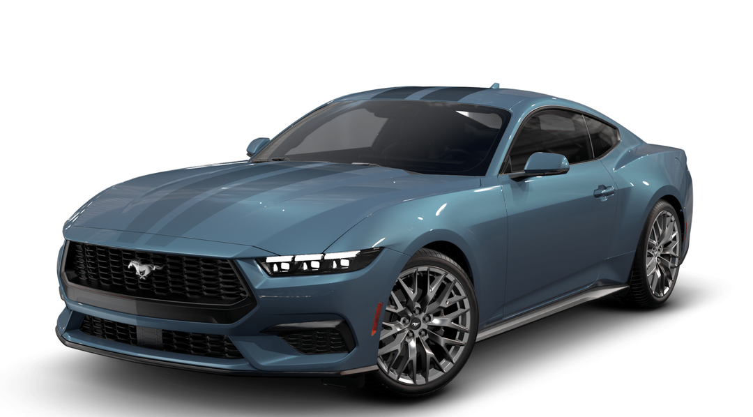 Vapour Blue Metallic 2026 Ford Mustang Coupe Rear-Wheel Drive Automatic