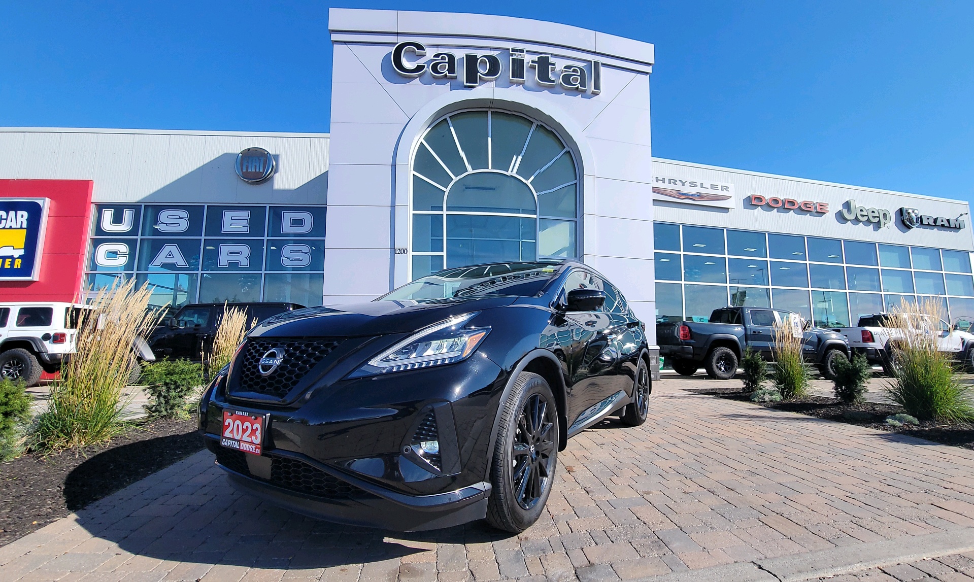 Super Black 2023 Nissan Murano SUV / Crossover  Continuously Variable Transmission