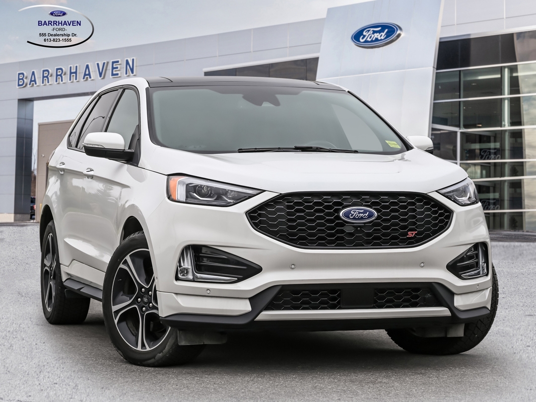 Star White Metallic Tri-Coat 2022 Ford Edge SUV / Crossover All-Wheel Drive 7-Speed Automatic