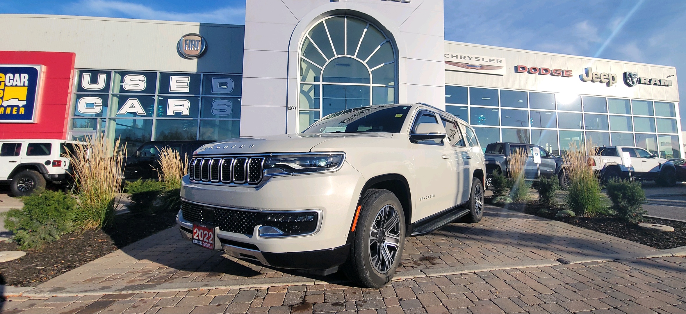 LUXURY WHITE PEARL 2022 Jeep Wagoneer SUV / Crossover Four-Wheel Drive Automatic