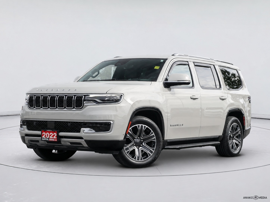 LUXURY WHITE PEARL 2022 Jeep Wagoneer SUV / Crossover Four-Wheel Drive Automatic