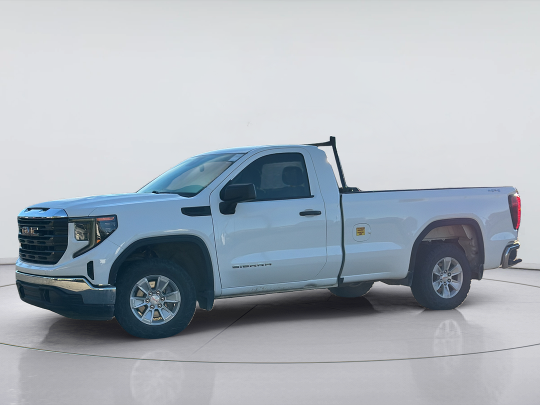 White 2023 GMC Sierra 1500 Pickup Truck Four-Wheel Drive Automatic