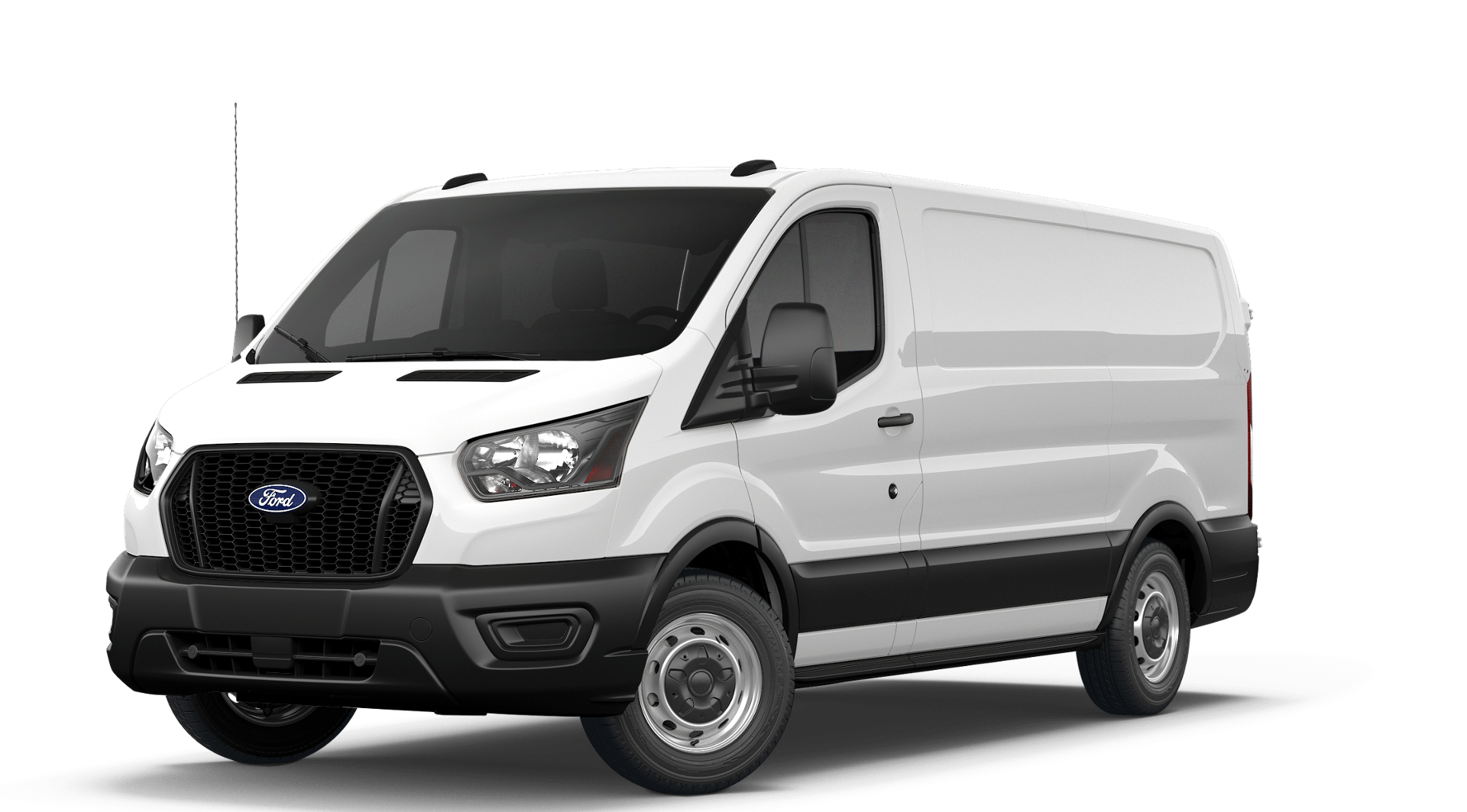 Oxford White 2027 Ford Transit Cargo Van Rear-Wheel Drive 