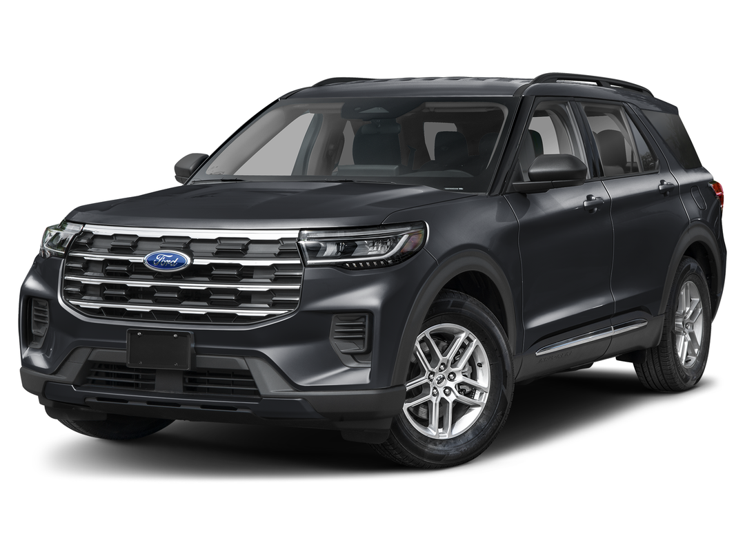 Agate Black Metallic 2027 Ford Explorer SUV / Crossover All-Wheel Drive Automatic