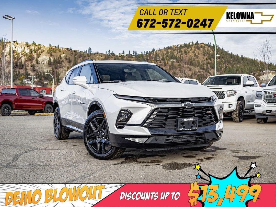 2025 Chevrolet Blazer RS - New | Kelowna Chevrolet
