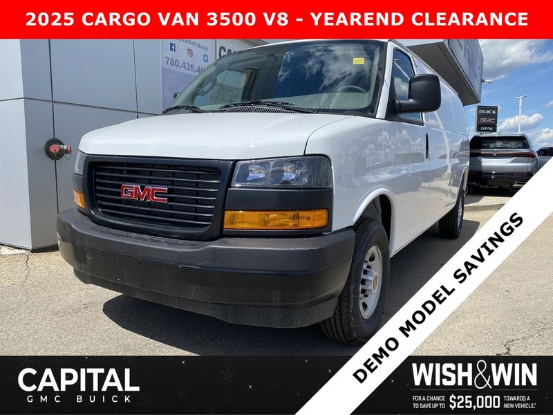 2025 GMC Savana Cargo Van