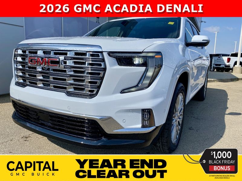 2026 GMC Acadia