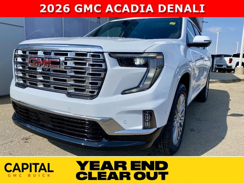 2026 GMC Acadia