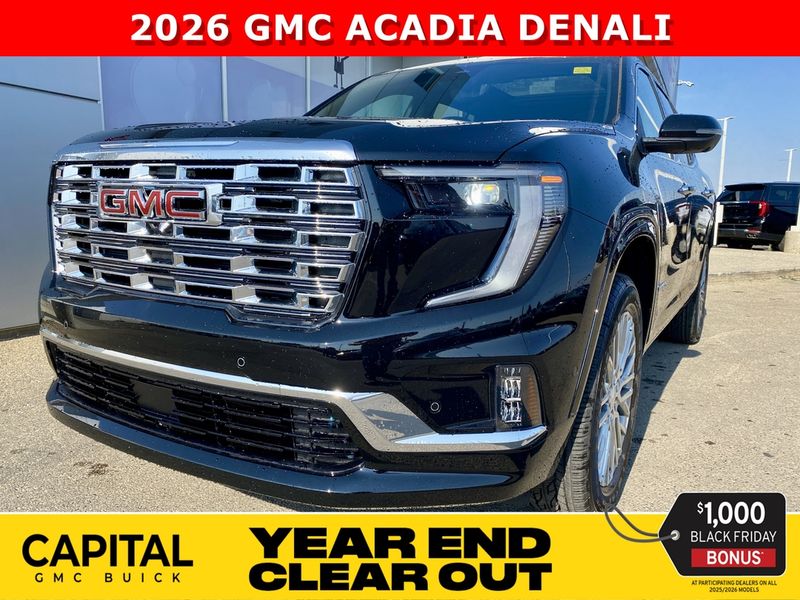 2026 GMC Acadia