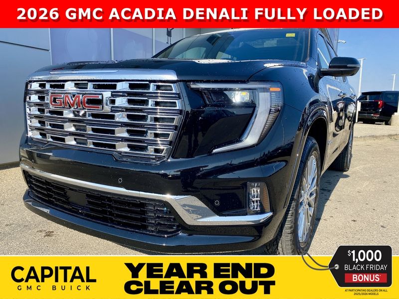 2026 GMC Acadia
