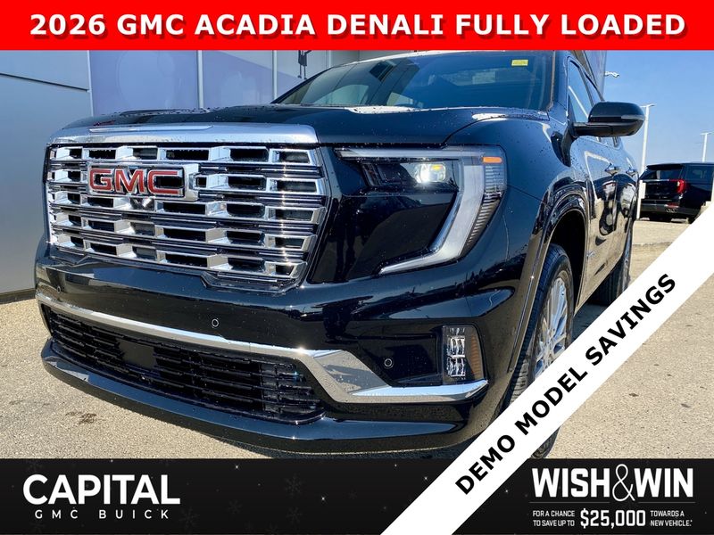 2026 GMC Acadia
