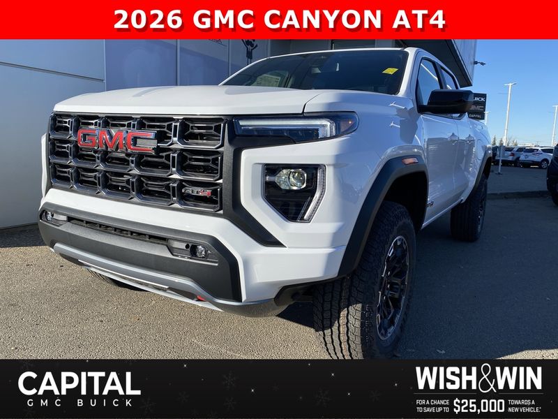 2026 GMC Canyon
