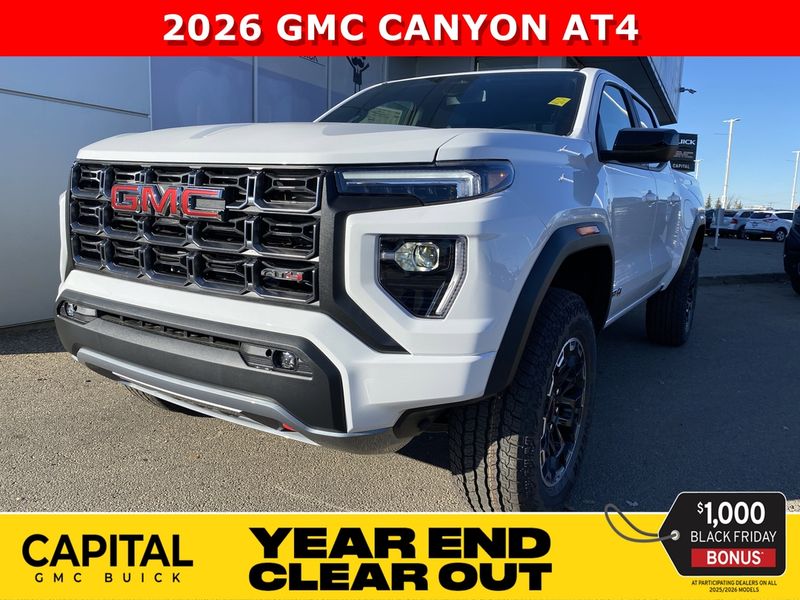 2026 GMC Canyon
