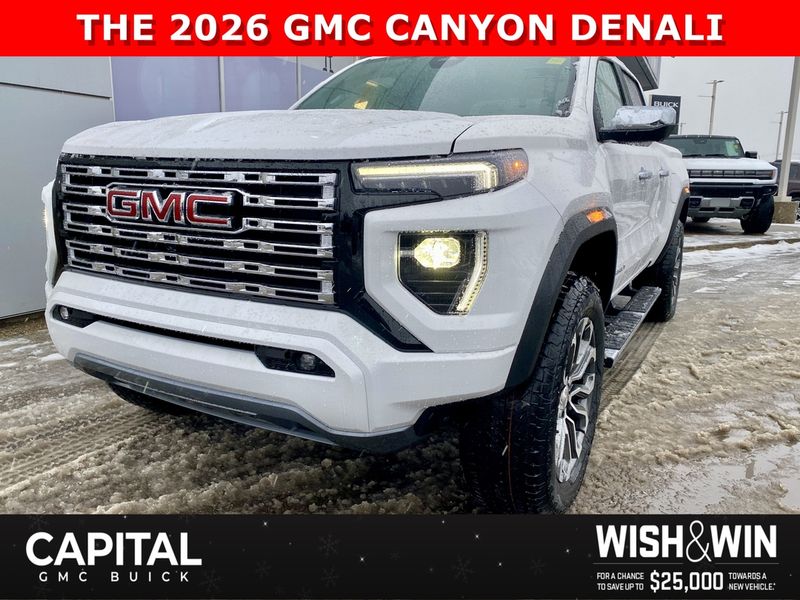 2026 GMC Canyon