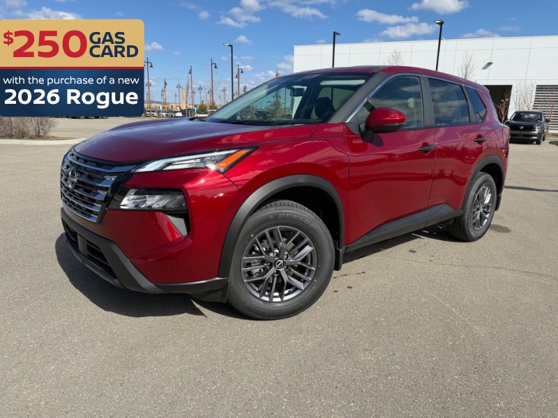 Red (Scarlet Ember Tintcoat) 2026 Nissan Rogue SUV / Crossover All-Wheel Drive Continuously Variable Transmission