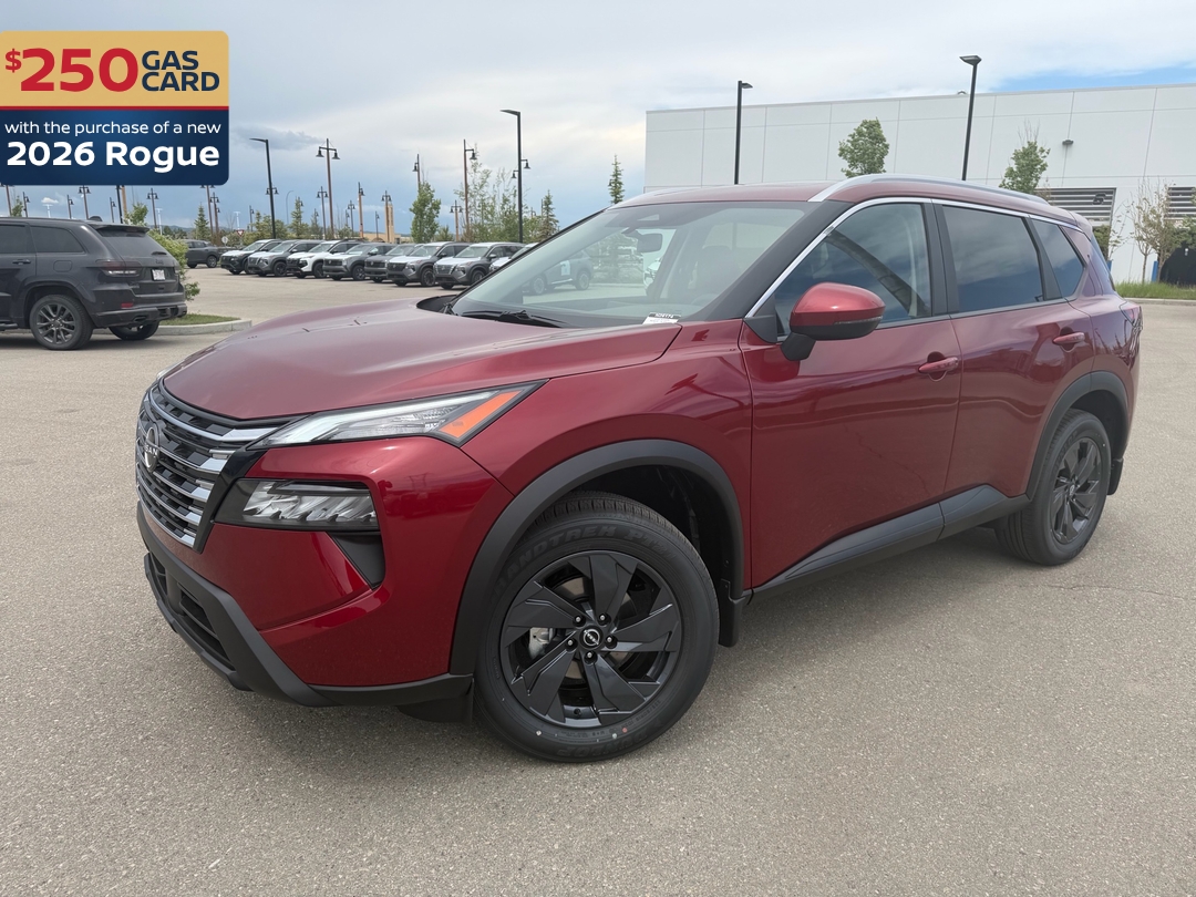 Red (Scarlet Ember Tintcoat) 2026 Nissan Rogue SUV / Crossover Continuously Variable Transmission