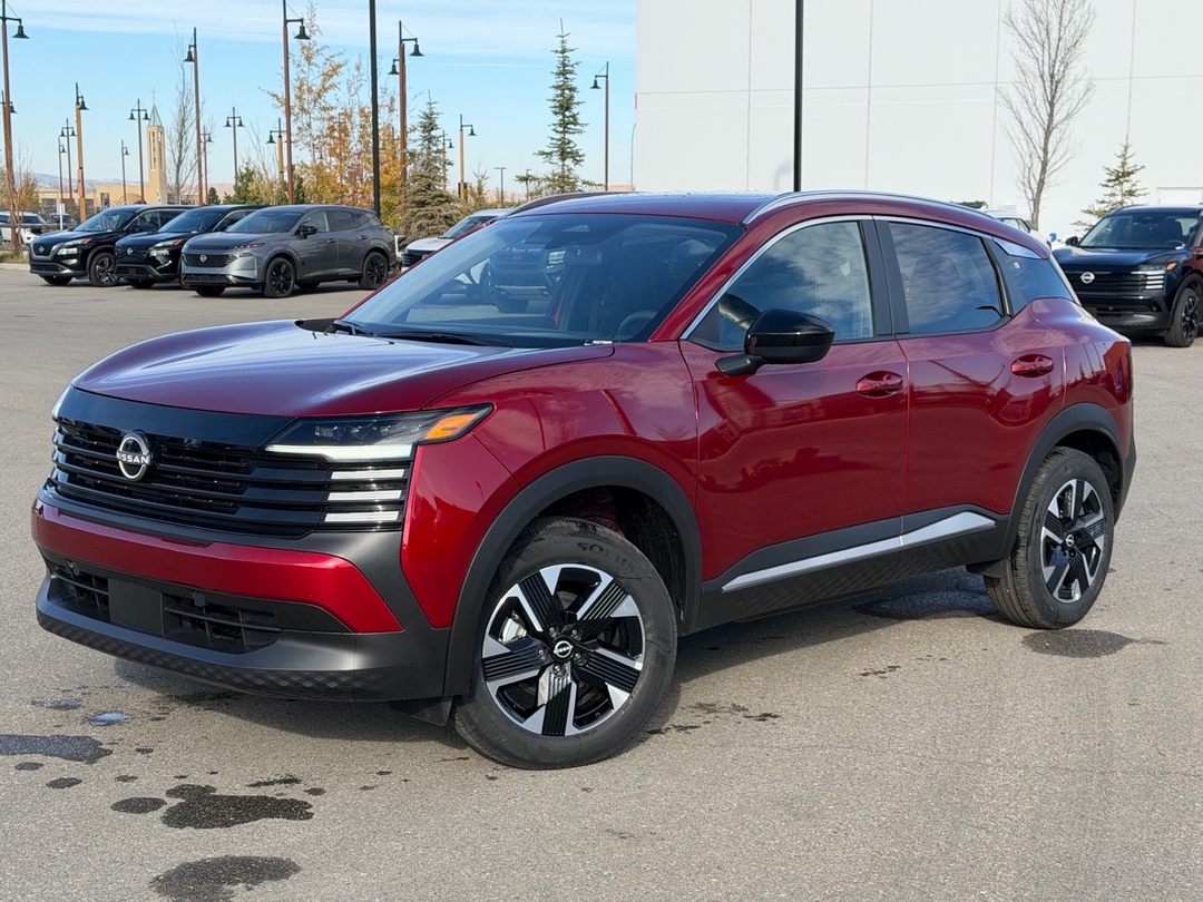 Red (Scarlet Ember Tintcoat) 2027 Nissan Kicks SUV / Crossover All-Wheel Drive Continuously Variable Transmission