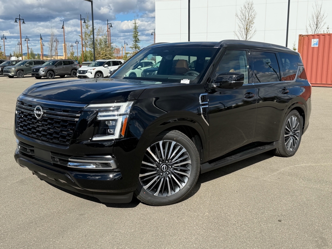 Super Black 2027 Nissan Armada SUV / Crossover Four-Wheel Drive 