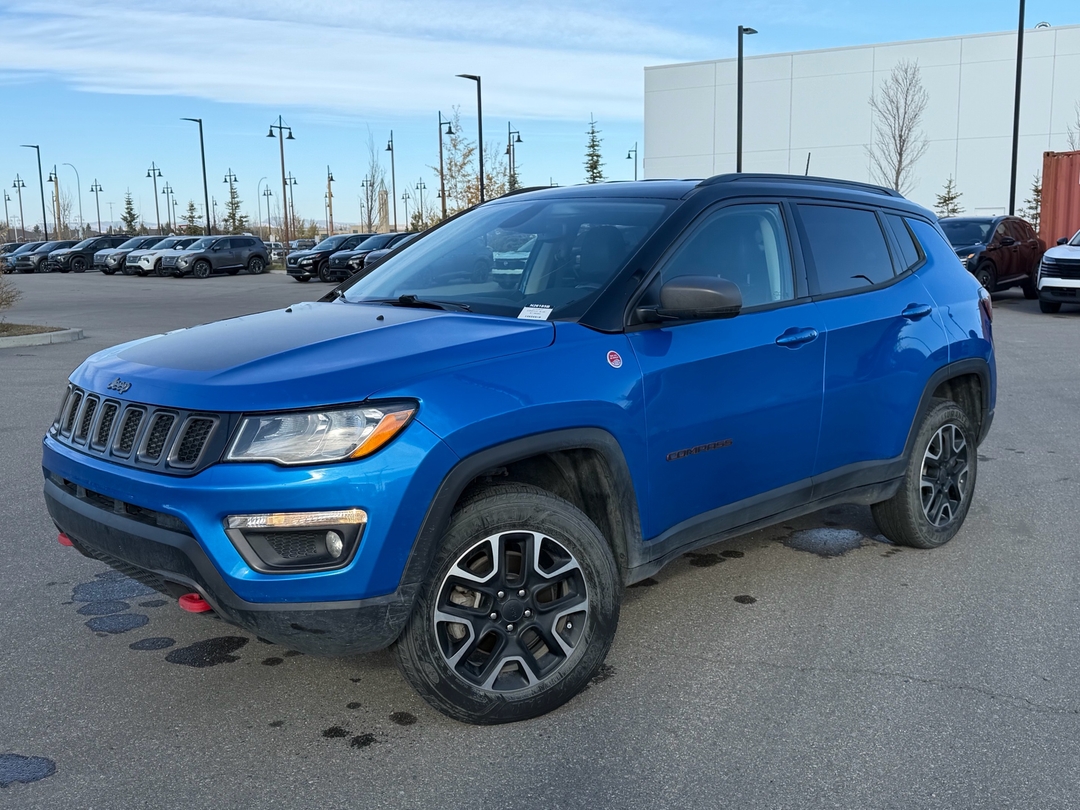 Jazz Blue Pearl 2019 Jeep Compass SUV / Crossover Four-Wheel Drive 9-Speed Automatic