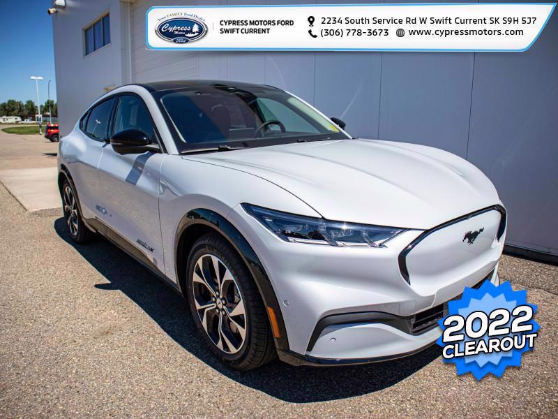 New 2022 Ford Mustang MachE Premium 2M076 Swift Current, SK Cypress