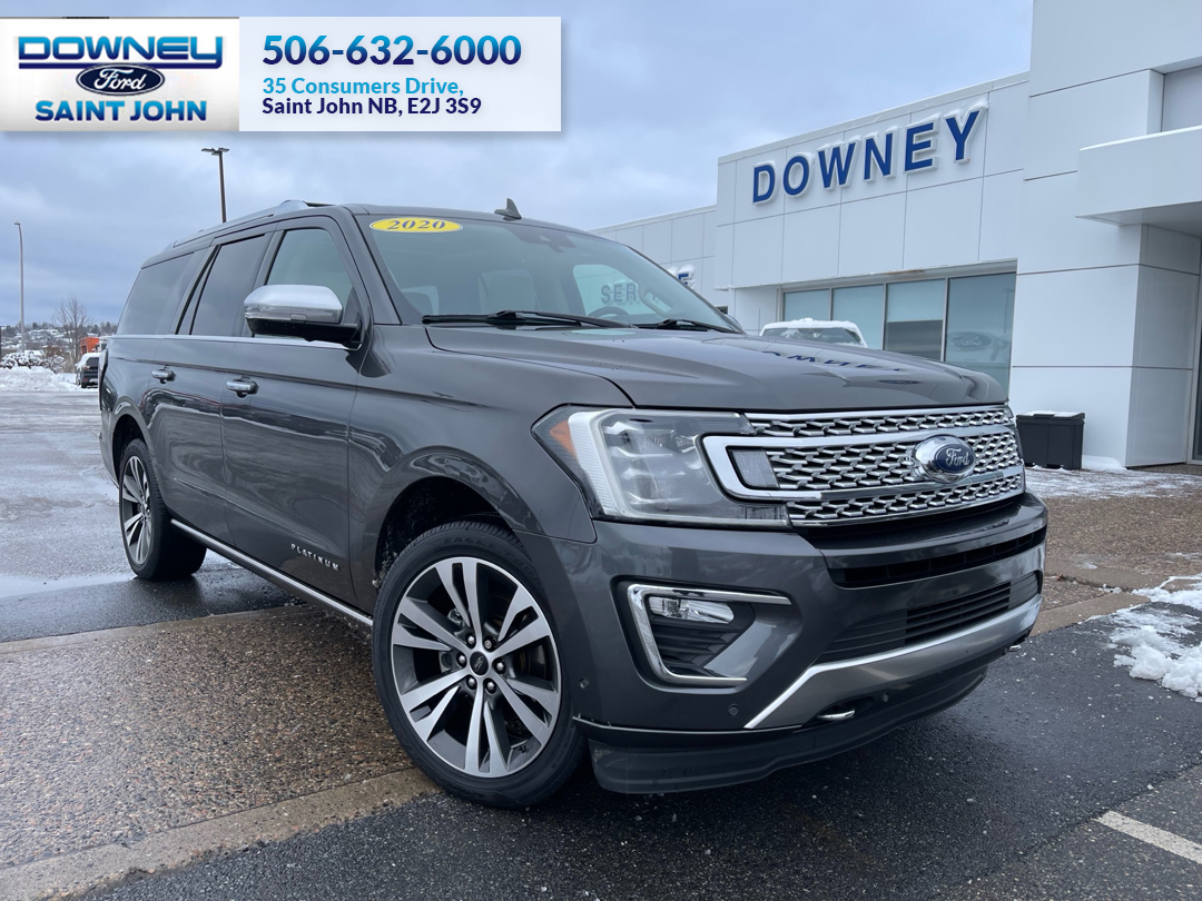 Used 2020 Ford Expedition Platinum Max #ZJ15833 Sussex, NB | Downey