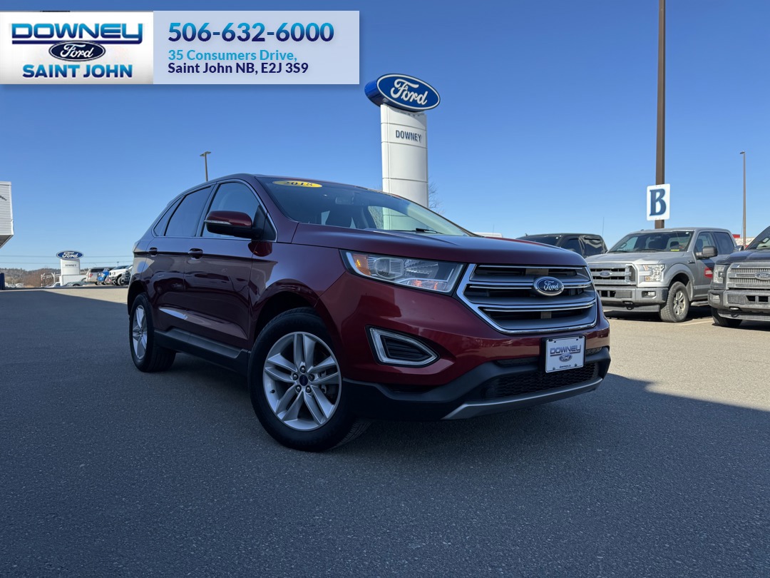 Used 2018 Ford Edge SEL 92034TJ Saint John, NB Downey Ford Saint John