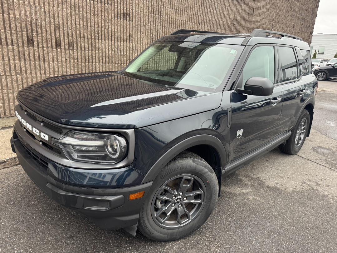 Blue Metallic 2023 Ford Bronco Sport SUV / Crossover All-Wheel Drive 8-Speed Automatic