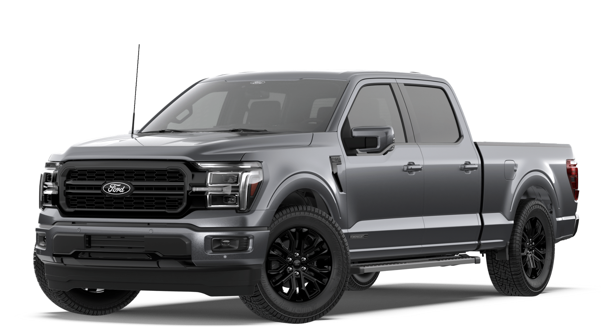 Gray (Carbonized Grey Metallic) 2026 Ford F-150 Pickup Truck Four-Wheel Drive Automatic