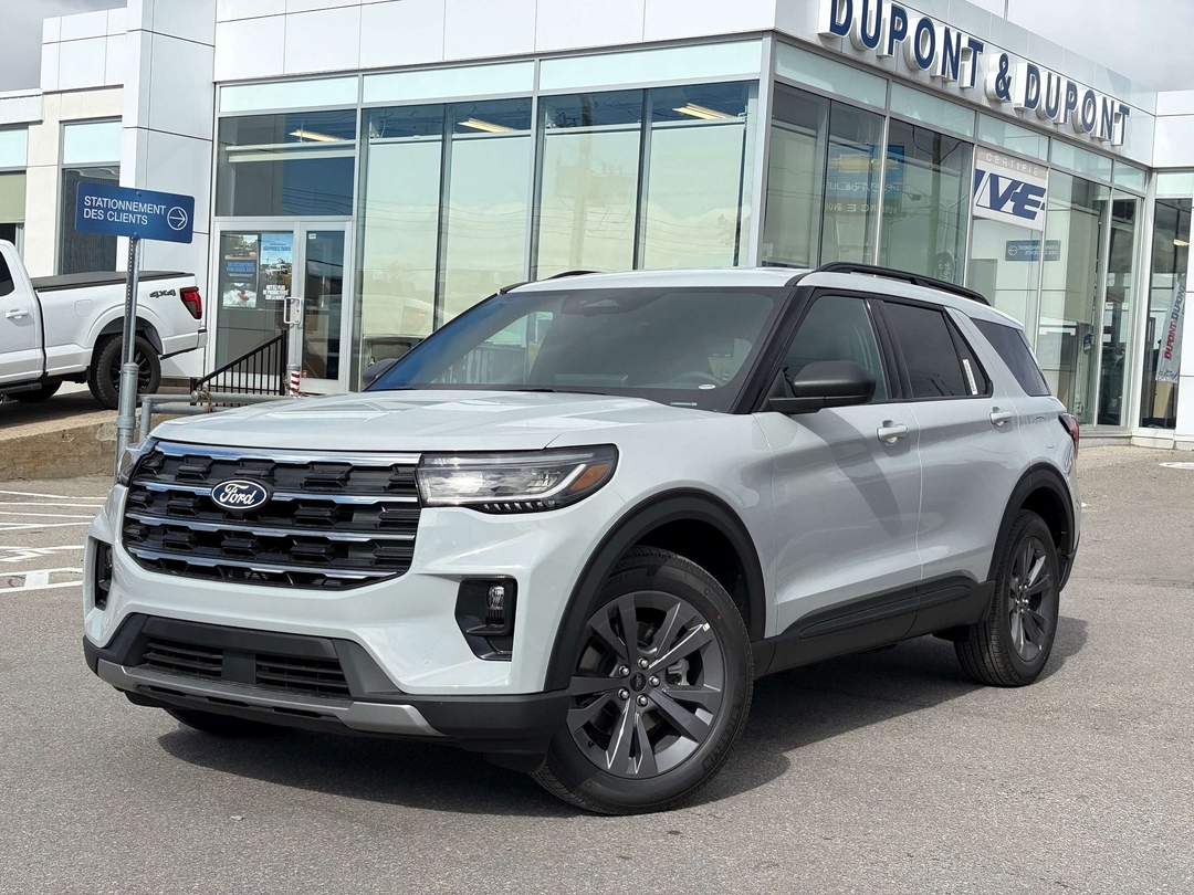 Gray (Avalanche Grey) 2027 Ford Explorer SUV / Crossover All-Wheel Drive Automatic