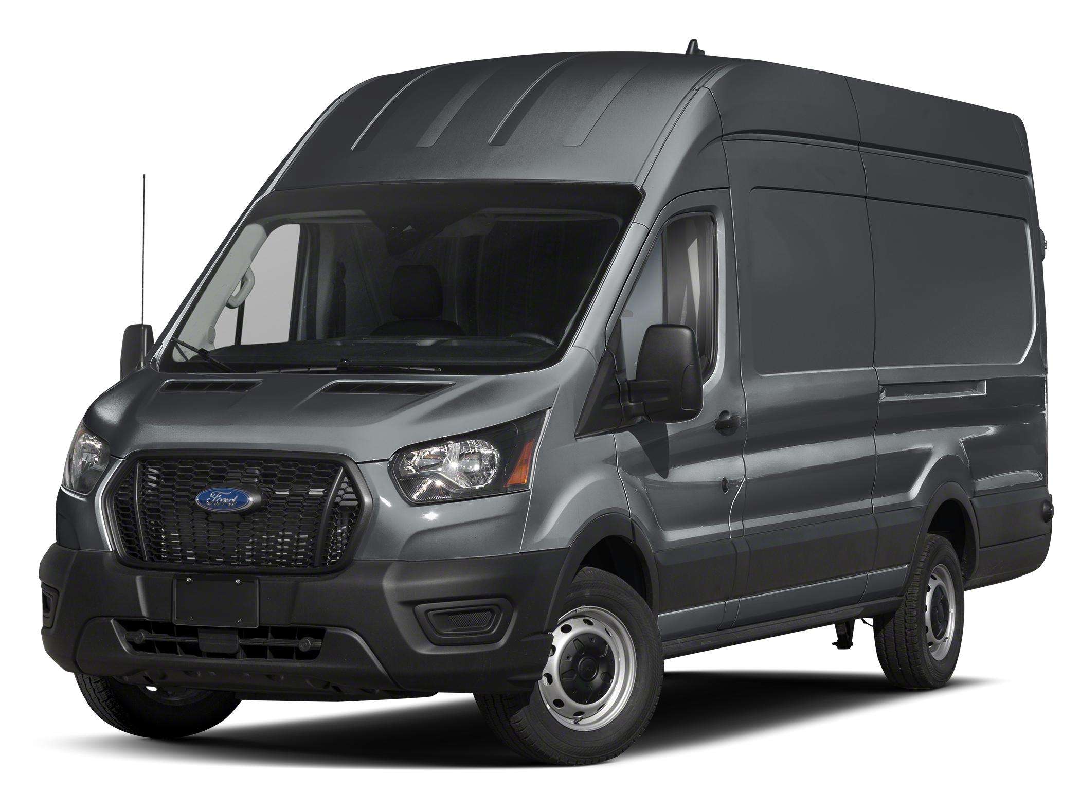 Gray (Carbonized Grey Metallic) 2027 Ford Transit Cargo Van All-Wheel Drive 