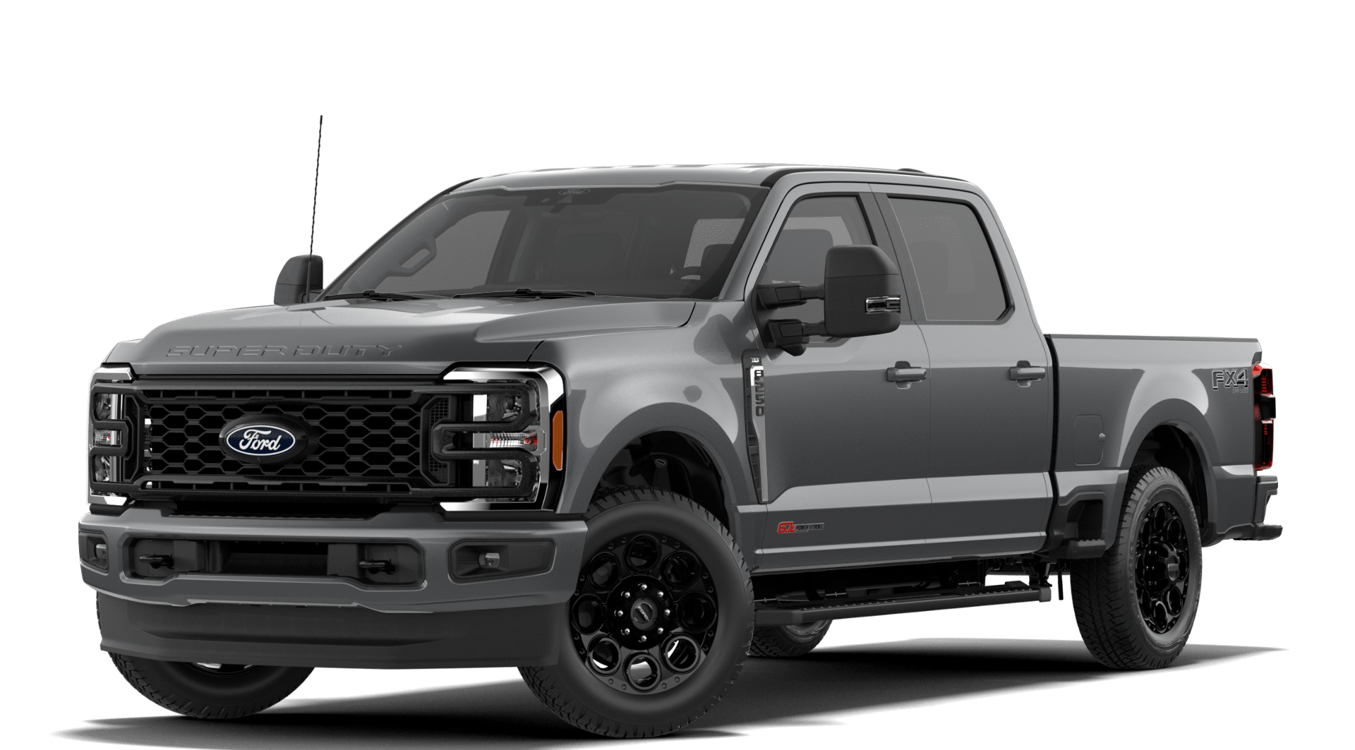 Gray (Carbonized Grey Metallic) 2027 Ford F-250 Super Duty Pickup Truck Four-Wheel Drive Automatic