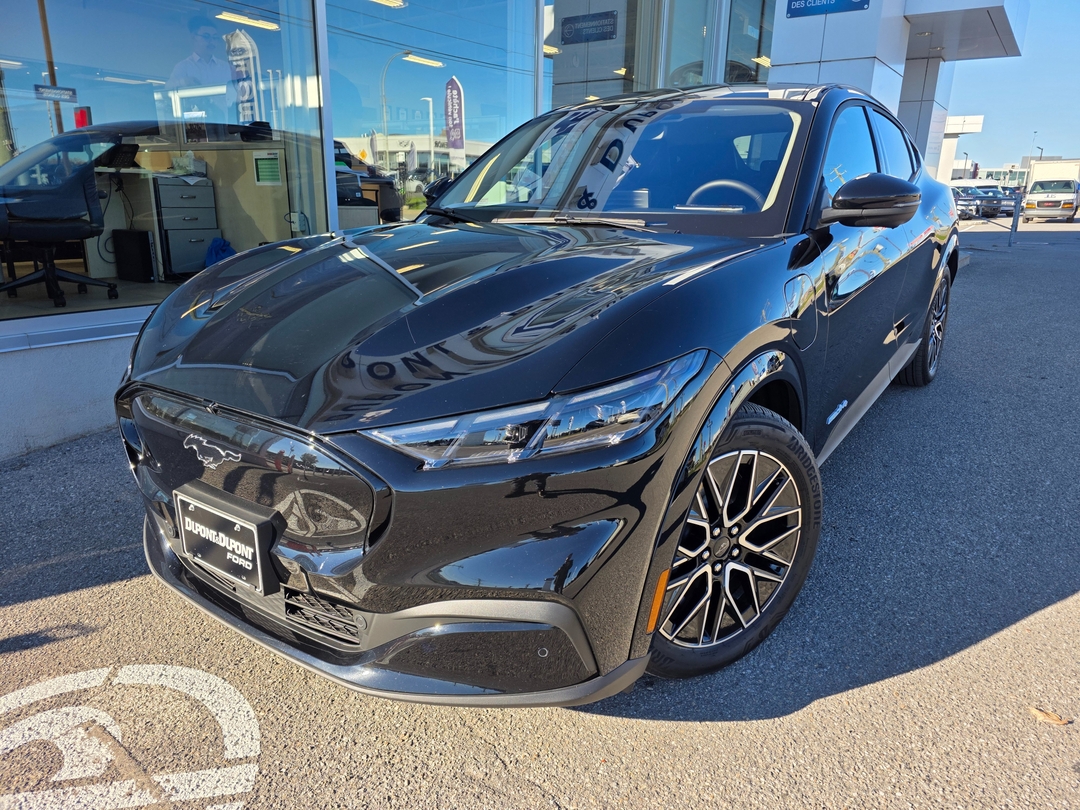 Shadow Black 2025 Ford Mustang Mach-E SUV / Crossover All-Wheel Drive Automatic