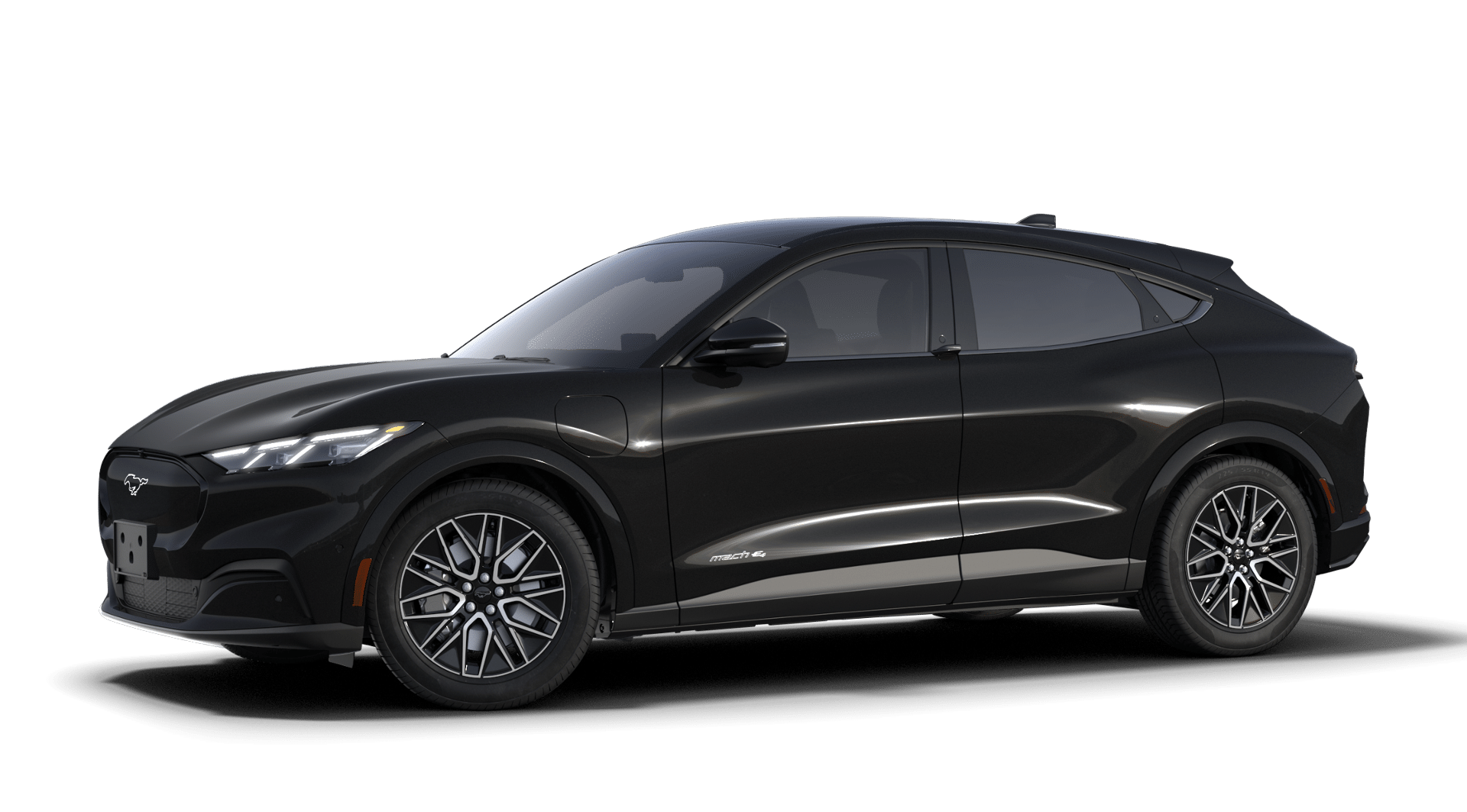 Shadow Black 2025 Ford Mustang Mach-E SUV / Crossover All-Wheel Drive Automatic