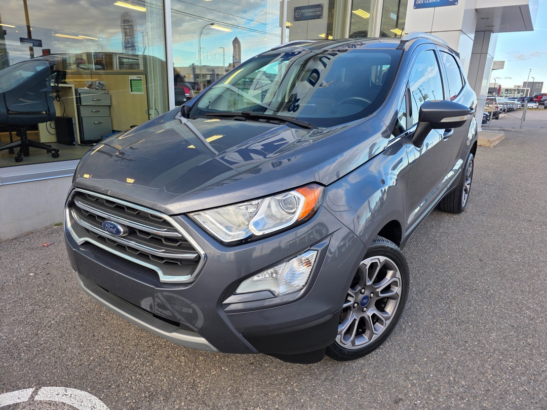 Silver (Smoke Metallic) 2021 Ford EcoSport SUV / Crossover All-Wheel Drive 6-Speed Automatic