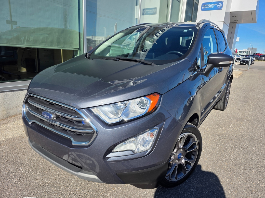 Silver (Smoke Metallic) 2022 Ford EcoSport SUV / Crossover All-Wheel Drive 6-Speed Automatic
