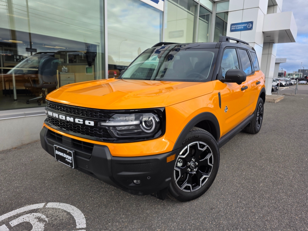 Orange 2026 Ford Bronco Sport SUV / Crossover All-Wheel Drive 8-Speed Automatic
