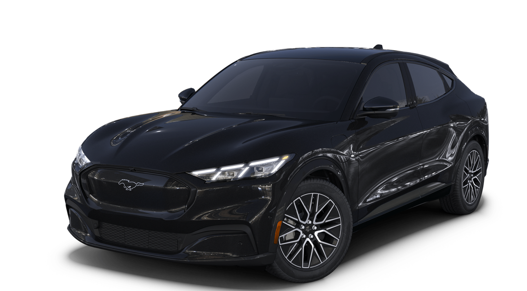 Shadow Black 2024 Ford Mustang Mach-E SUV / Crossover All-Wheel Drive Automatic