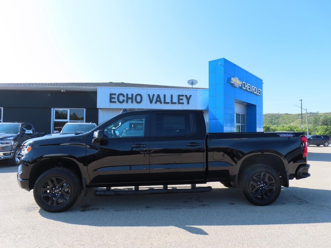 Black 2026 Chevrolet Silverado 1500 Pickup Truck Four-Wheel Drive Automatic