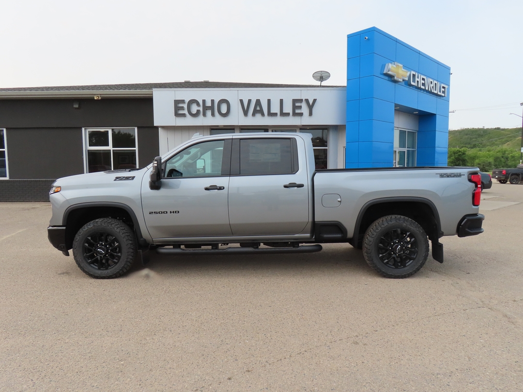 Gray (Sterling Grey Metallic) 2026 Chevrolet Silverado 2500HD Pickup Truck Four-Wheel Drive Automatic