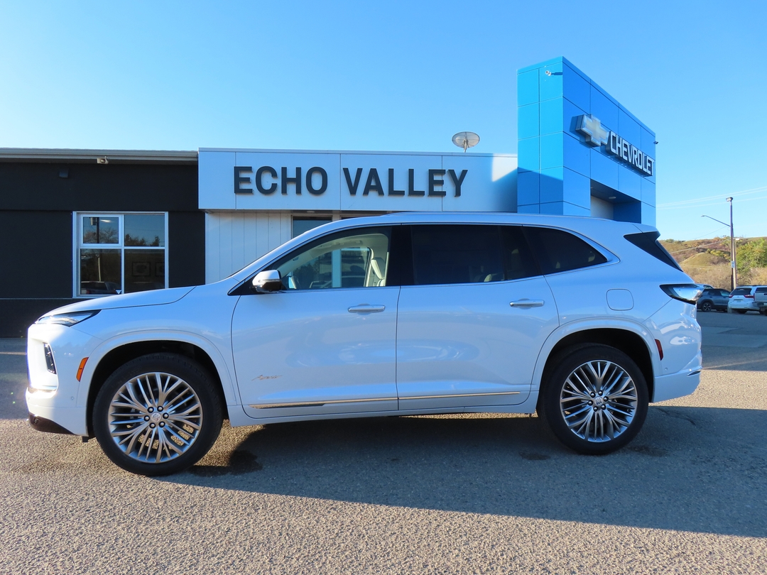 Iridescent White Tricoat 2027 Buick Enclave SUV / Crossover Four-Wheel Drive 8-Speed Automatic