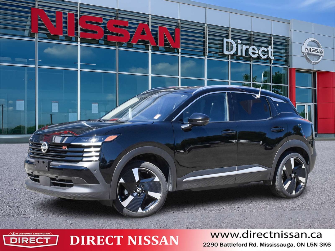 Super Black 2025 Nissan Kicks SUV / Crossover Continuously Variable Transmission