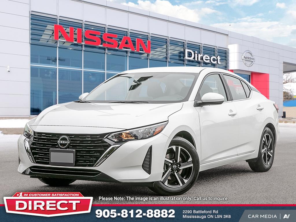 ASPEN WHITE TRICOAT 2025 Nissan Sentra Sedan Front-Wheel Drive Automatic