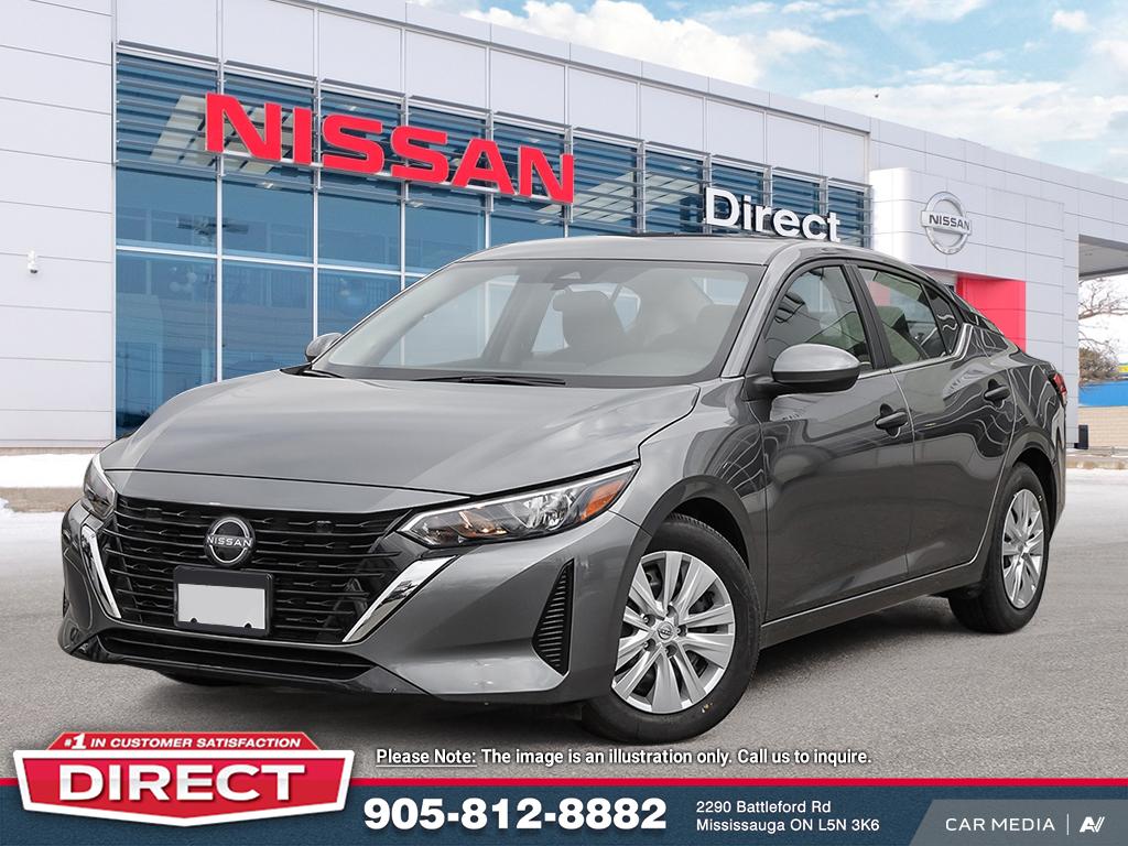 Gray (GUN METALLIC) 2025 Nissan Sentra Sedan Front-Wheel Drive Automatic