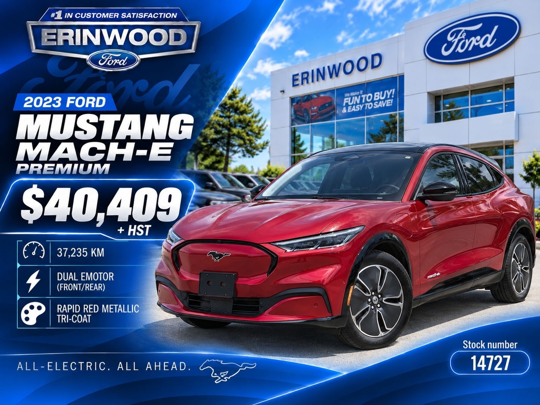 2023 Ford Mustang Mach-E SUV / Crossover All-Wheel Drive Automatic