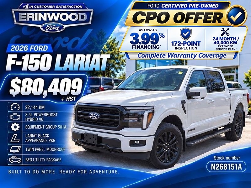 2026 Ford F-150 Lariat SuperCrew 4WD