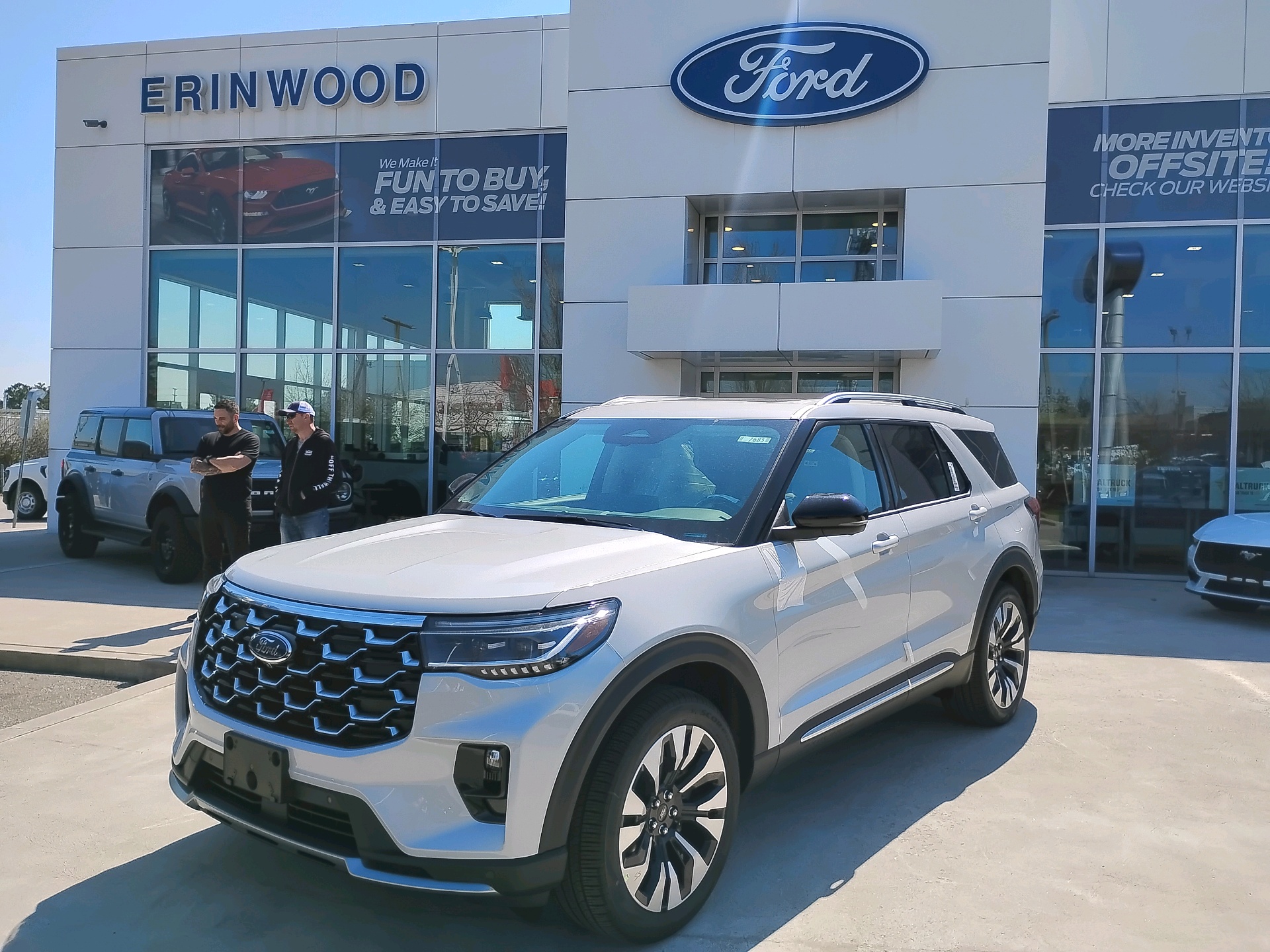 SPACE SILVER METALLIC 2026 Ford Explorer SUV / Crossover All-Wheel Drive Automatic