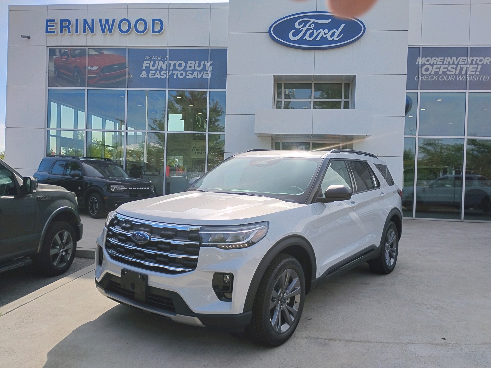 SPACE SILVER METALLIC 2026 Ford Explorer SUV / Crossover All-Wheel Drive Automatic