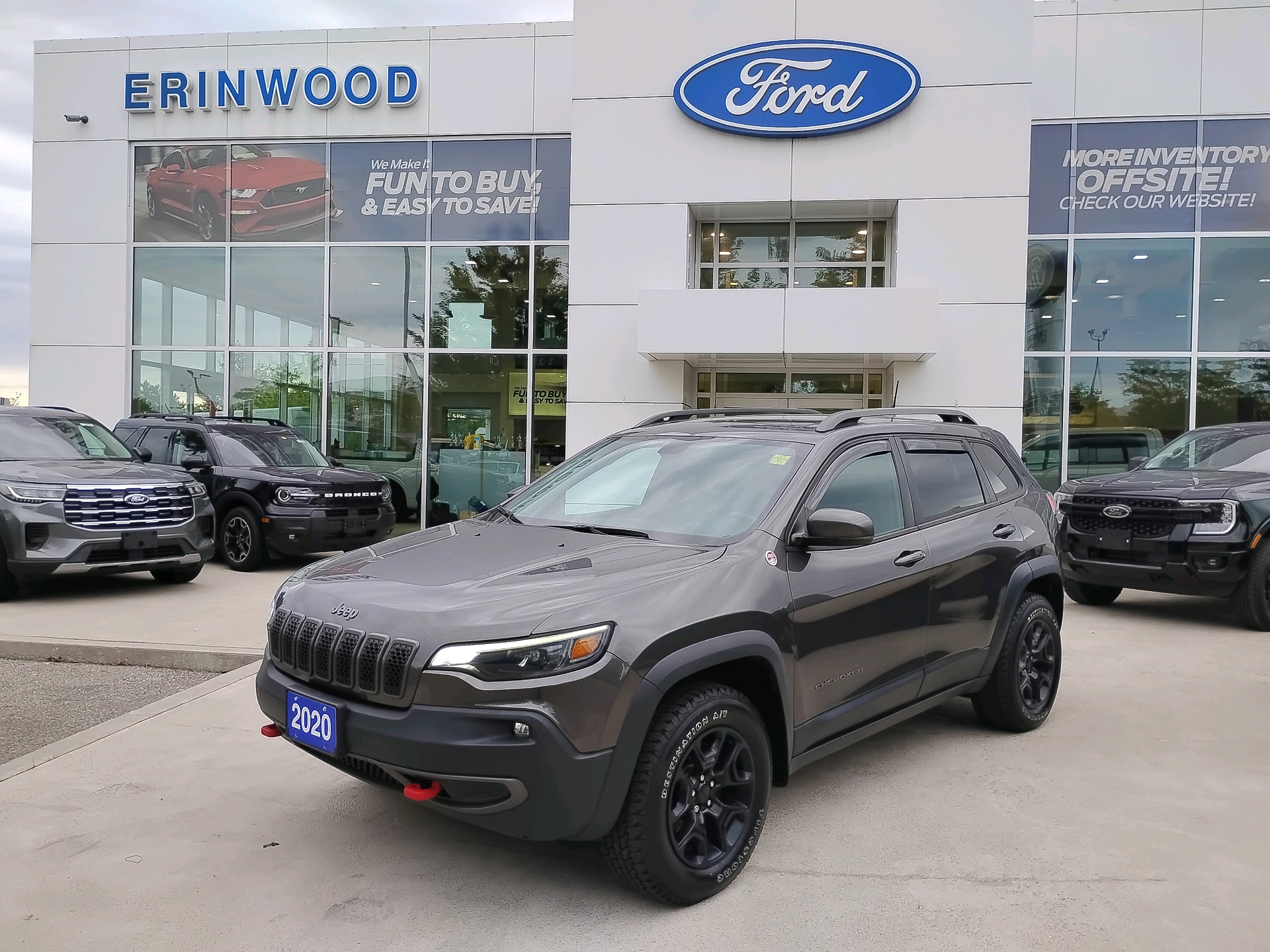  2020 Jeep Cherokee Trailhawk Elite 4WD   